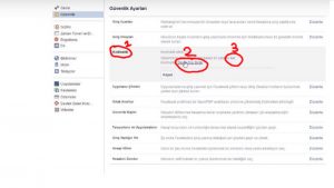 Facebook güvenlik önlemleri