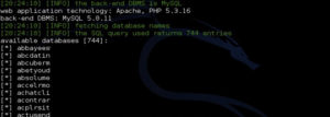 Veri Tabanı Açıkları Bulma ve Kapatma | SQLmap